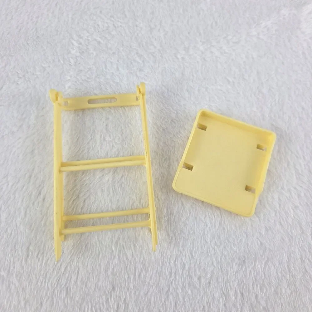Vintage Barbie Folding Chair Yellow Doll‎ Furniture Replacement Mattel